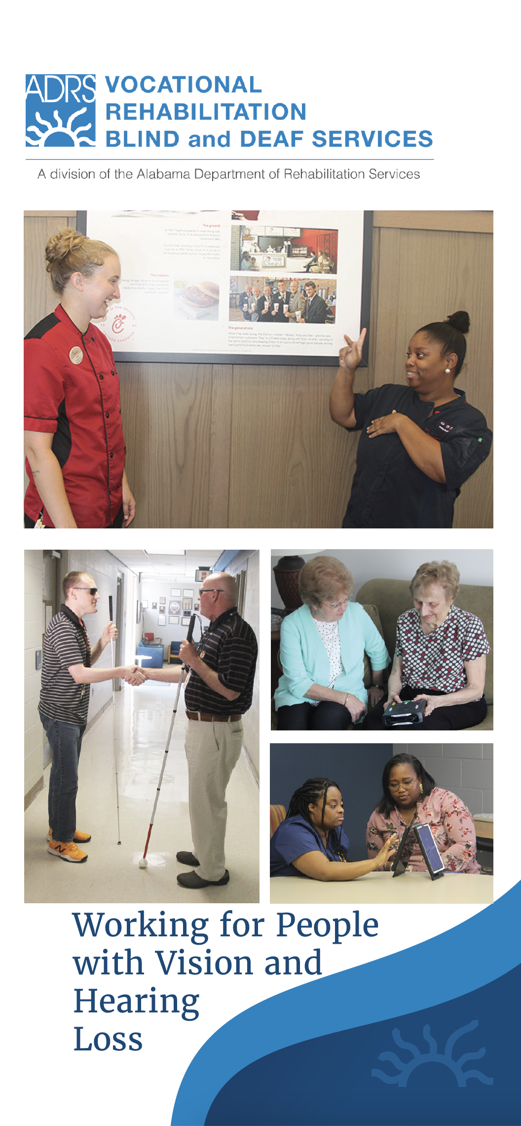 VRS Blind Deaf Services Brochure (English)